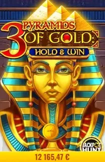 3 Pyramids of Gold Hold & Win egyptisk spilleautomat med gullpyramider – spinanga casino