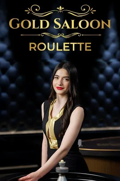 Gold Saloon Roulette live rulett med vill vest-tema og elegant dealer – no spinanga