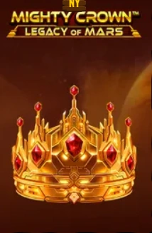 Mighty Crown Legacy of Mars kongelig spilleautomat med gullkrone og edelstener – spinanga