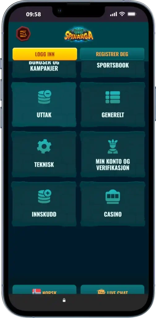 VIP-nivå i Spinanga Casino øker med spillaktivitet og låser opp bedre belønninger jo høyere du klatrer.